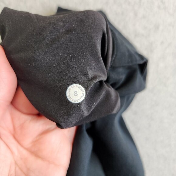 Lululemon Pants Womens 8 Black Essential Affinity Mid Rise Jogger Drapey Loose - Picture 12 of 16